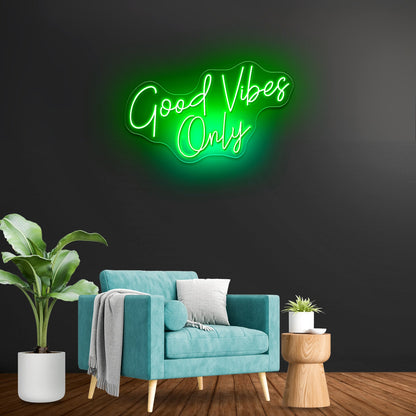 Good Vibes Only Custom Neon Letters - Shineneon