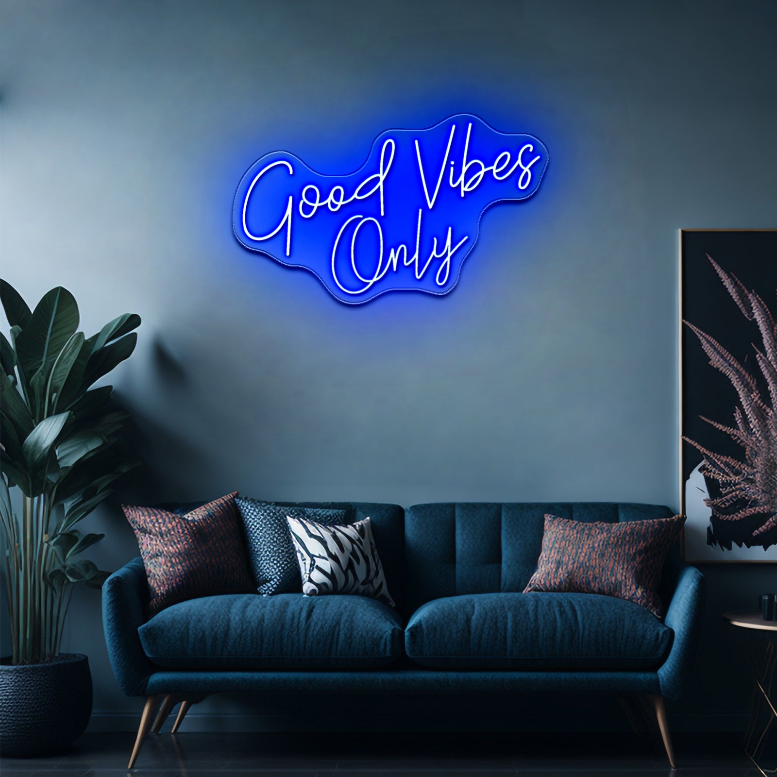 Good Vibes Only Custom Neon Letters