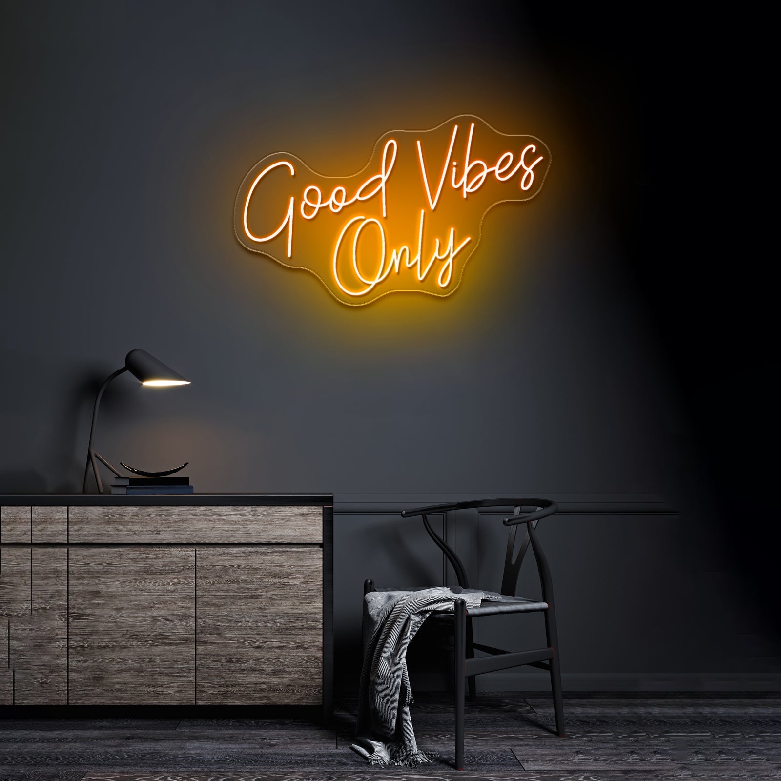 Good Vibes Only Custom Neon Letters