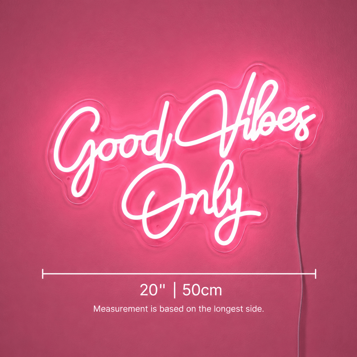 Good Vibes Only Home Decor LED Neon Sign - Shineneon