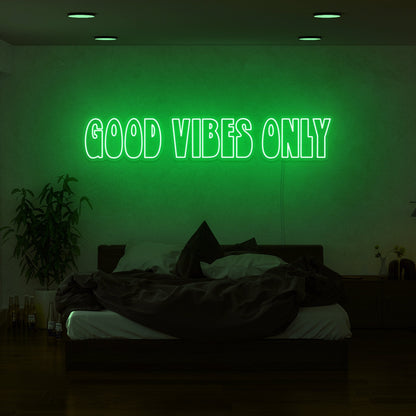 Good Vibes Only Ii Led Neon Sign | Shineneon