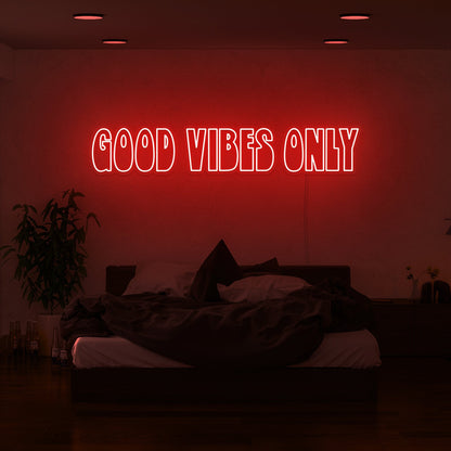 Good Vibes Only Ii Led Neon Sign | Shineneon