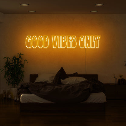 Good Vibes Only Ii Led Neon Sign | Shineneon