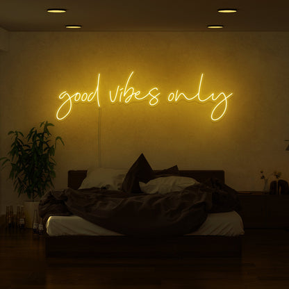Good Vibes Only Led Neon Sign | Shineneon