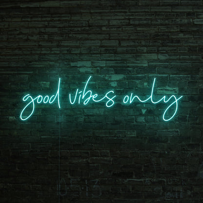 Good Vibes Only Led Neon Sign | Shineneon