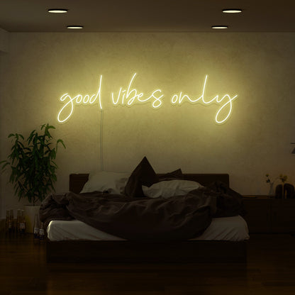 Good Vibes Only Led Neon Sign | Shineneon