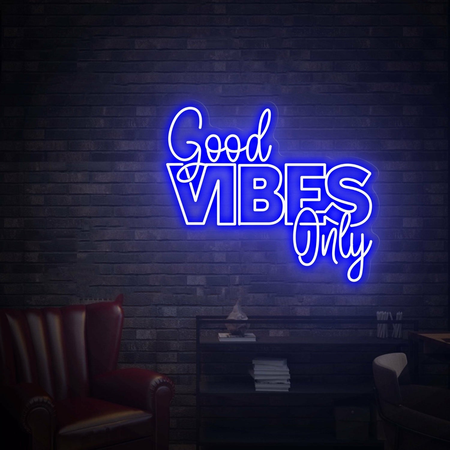 Good Vibes Only Led Neon Sign For Bars - Shineneon