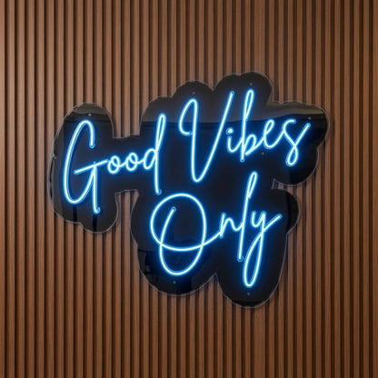 Good Vibes Only LED Neon Sign Home Decor - 01 Original Product Image