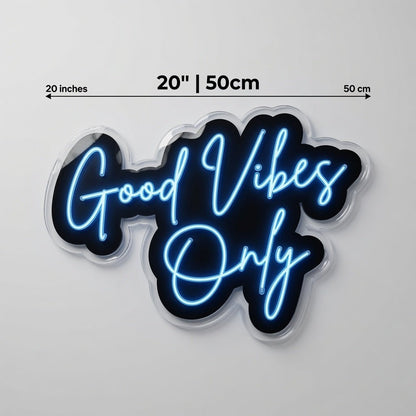 Good Vibes Only LED Neon Sign Home Decor - Shineneon