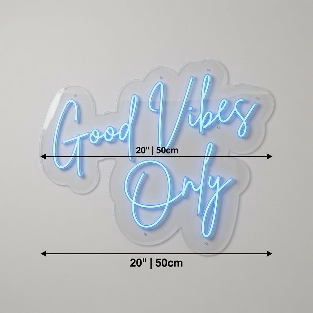 Good Vibes Only LED Neon Sign Home Decor Wall Neon Sign - Shineneon