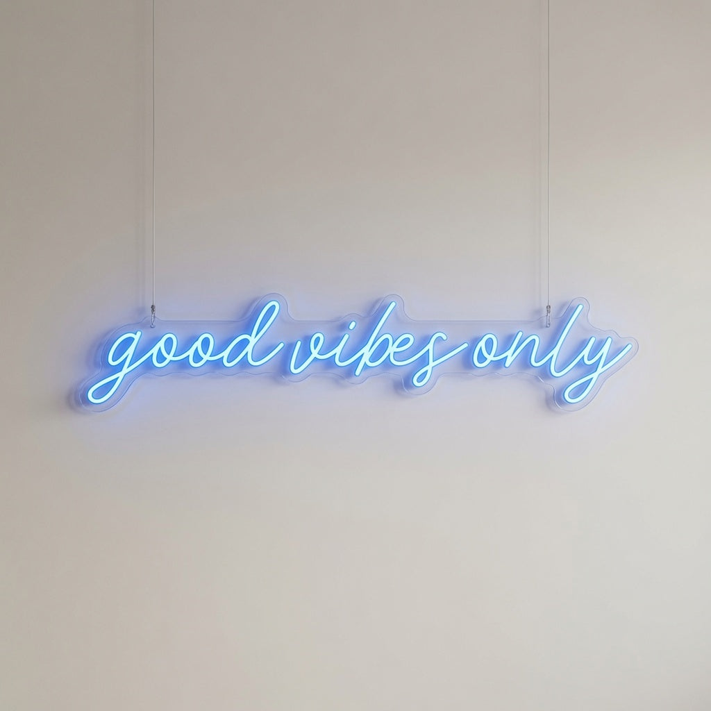Good Vibes Only LED Neon Sign Home Wall Art - 01 Original Product Image