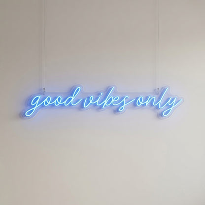 Good Vibes Only LED Neon Sign Home Wall Art - 01 Original Product Image