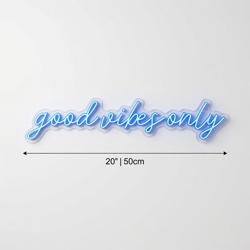 Good Vibes Only LED Neon Sign Home Wall Art - Shineneon