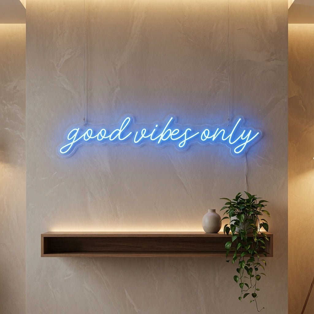Good Vibes Only LED Neon Sign Home Wall Art - Shineneon