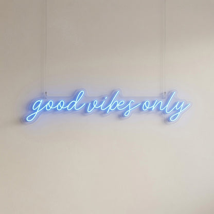 Good Vibes Only LED Neon Sign Home Wall Art Wall Neon Sign - 02 High-Converting Product Image