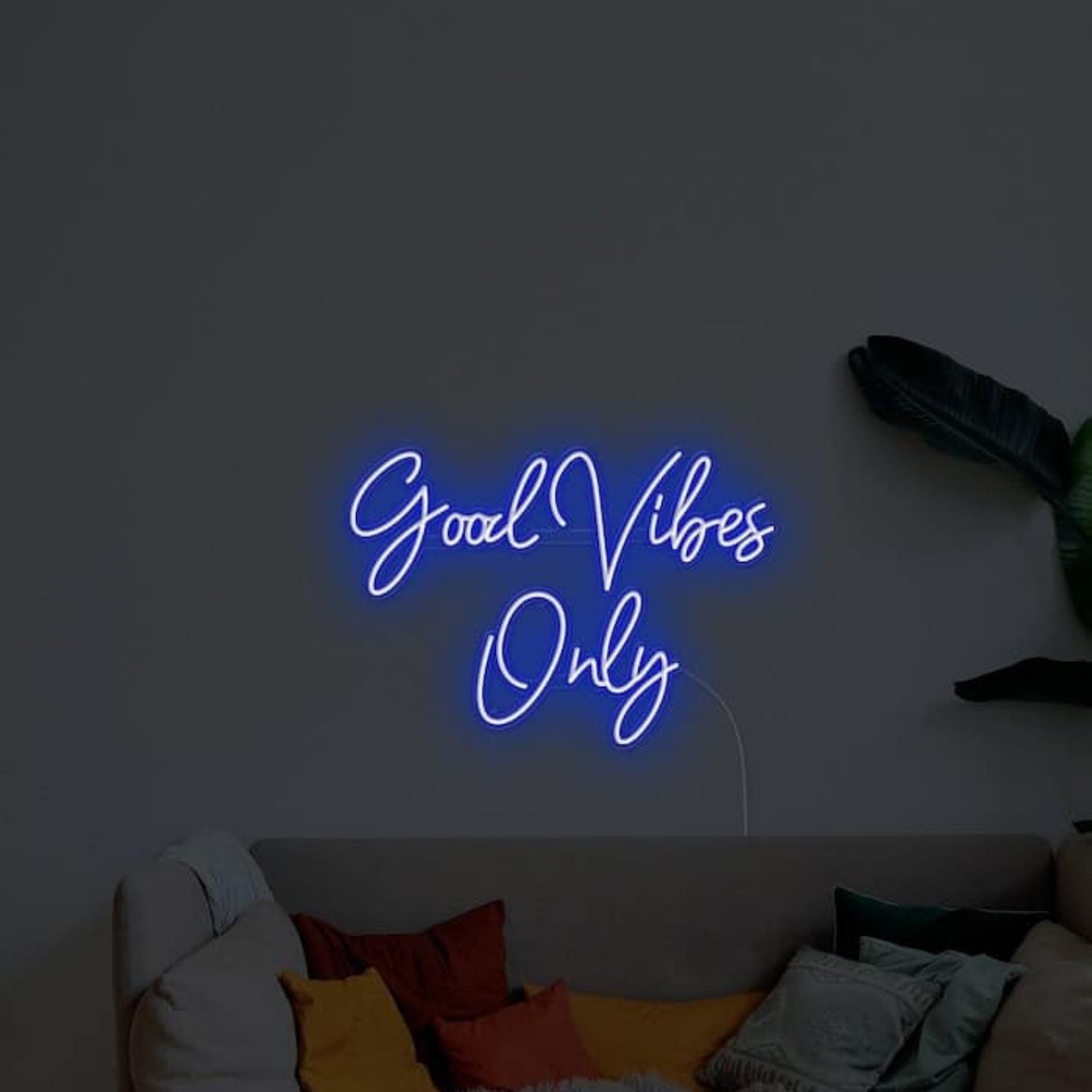 Good Vibes Only Led Neon Sign Wall Art | Shineneon