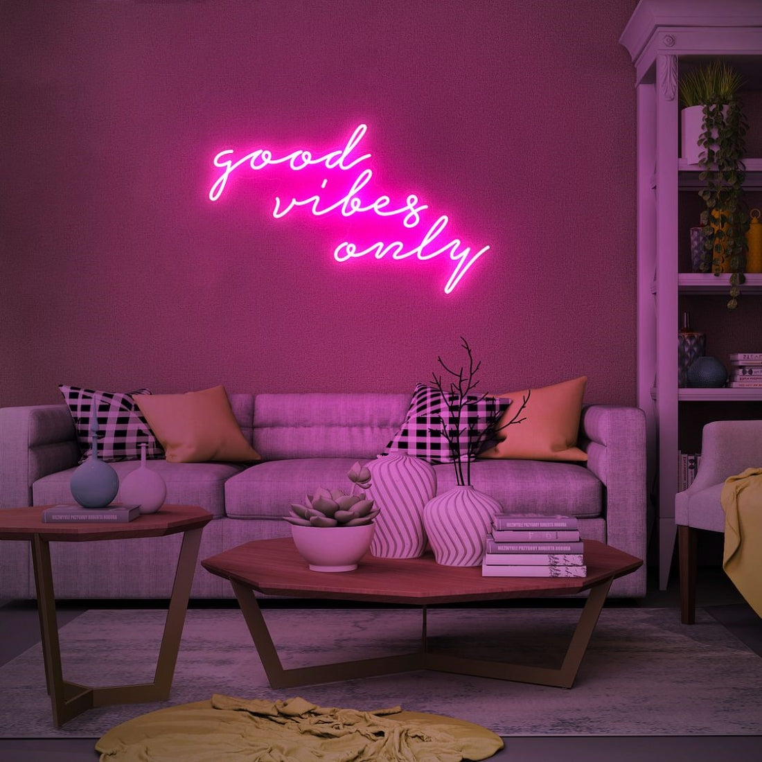 Good Vibes Only Led Sign Business Neon Signs Wall Art