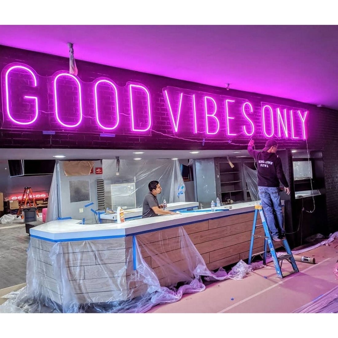 Good Vibes Only Led Sign Business Neon Signs Wall Decors - Shineneon