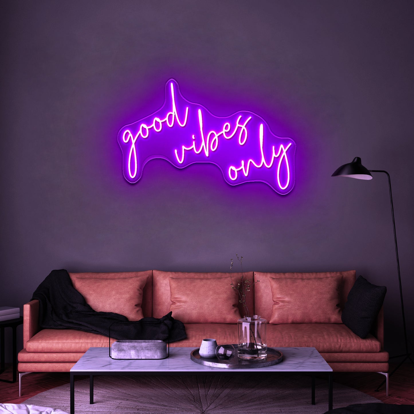 Good Vibes Only Neon Letter Signs