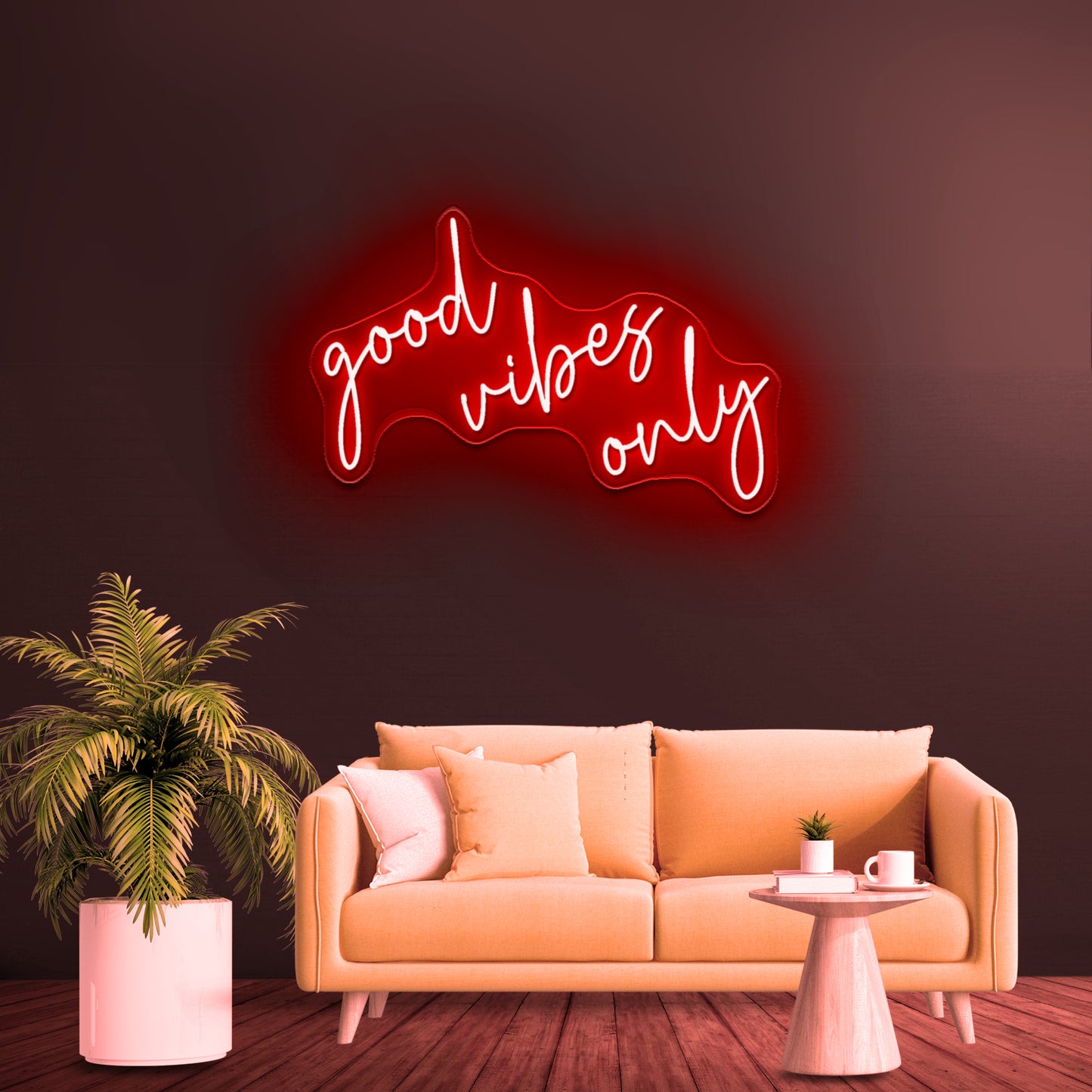 Good Vibes Only Neon Letter Signs