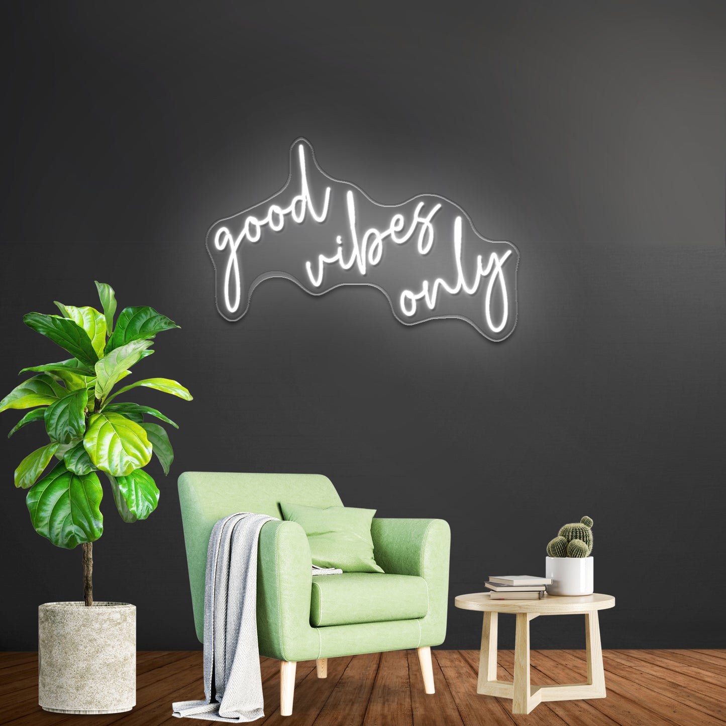 Good Vibes Only Neon Letter Signs