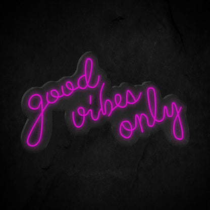 Good Vibes Only Neon Sign | Shineneon