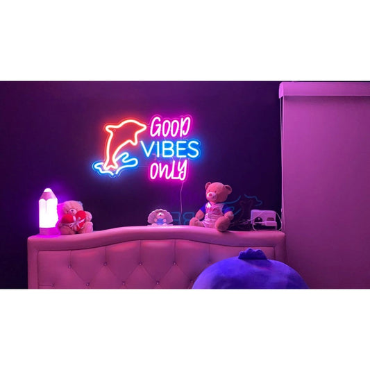 Good Vibes Only Neon Sign Led Sign Wall Art