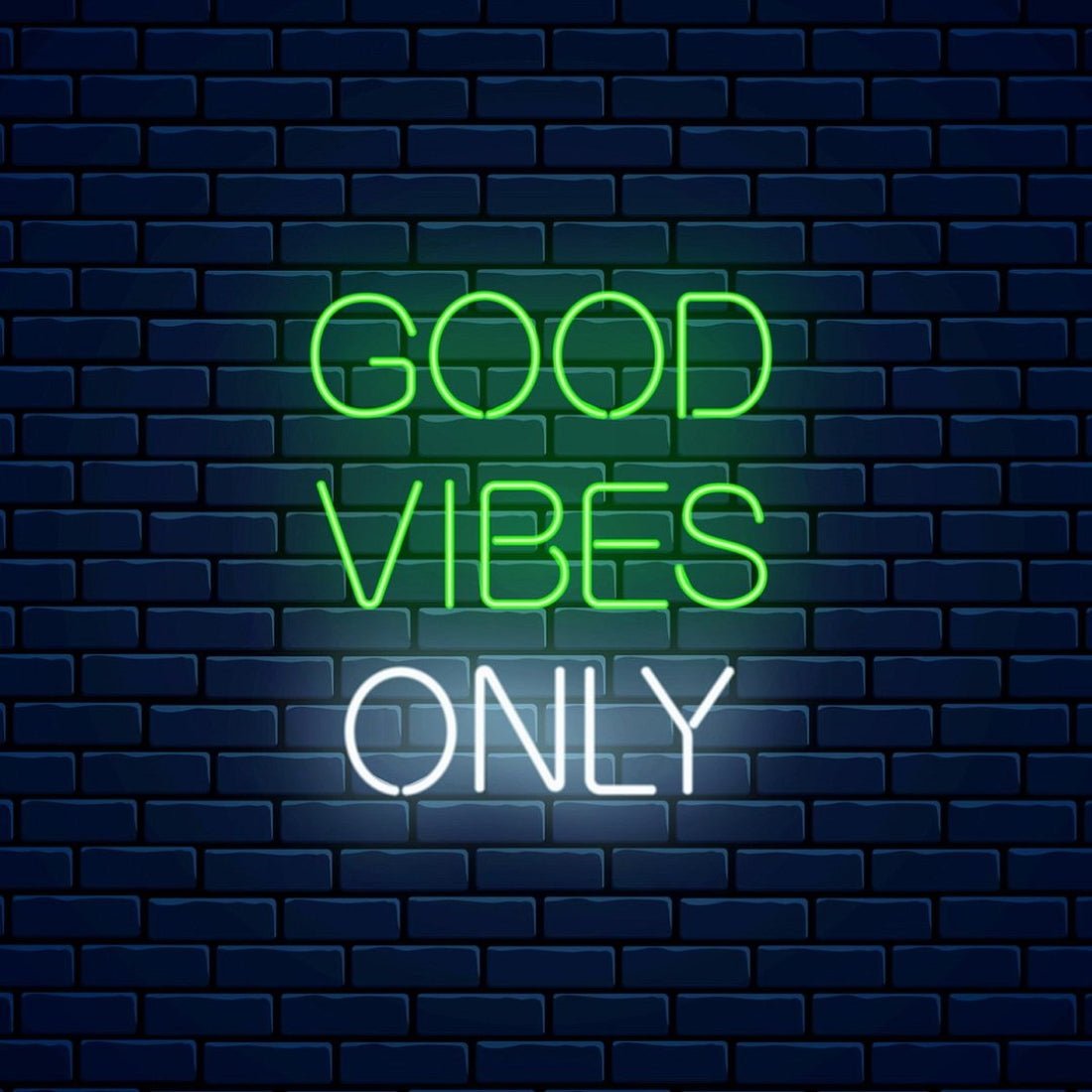 Good Vibes Only Phrase Led Sign Business Neon Sign - Shineneon