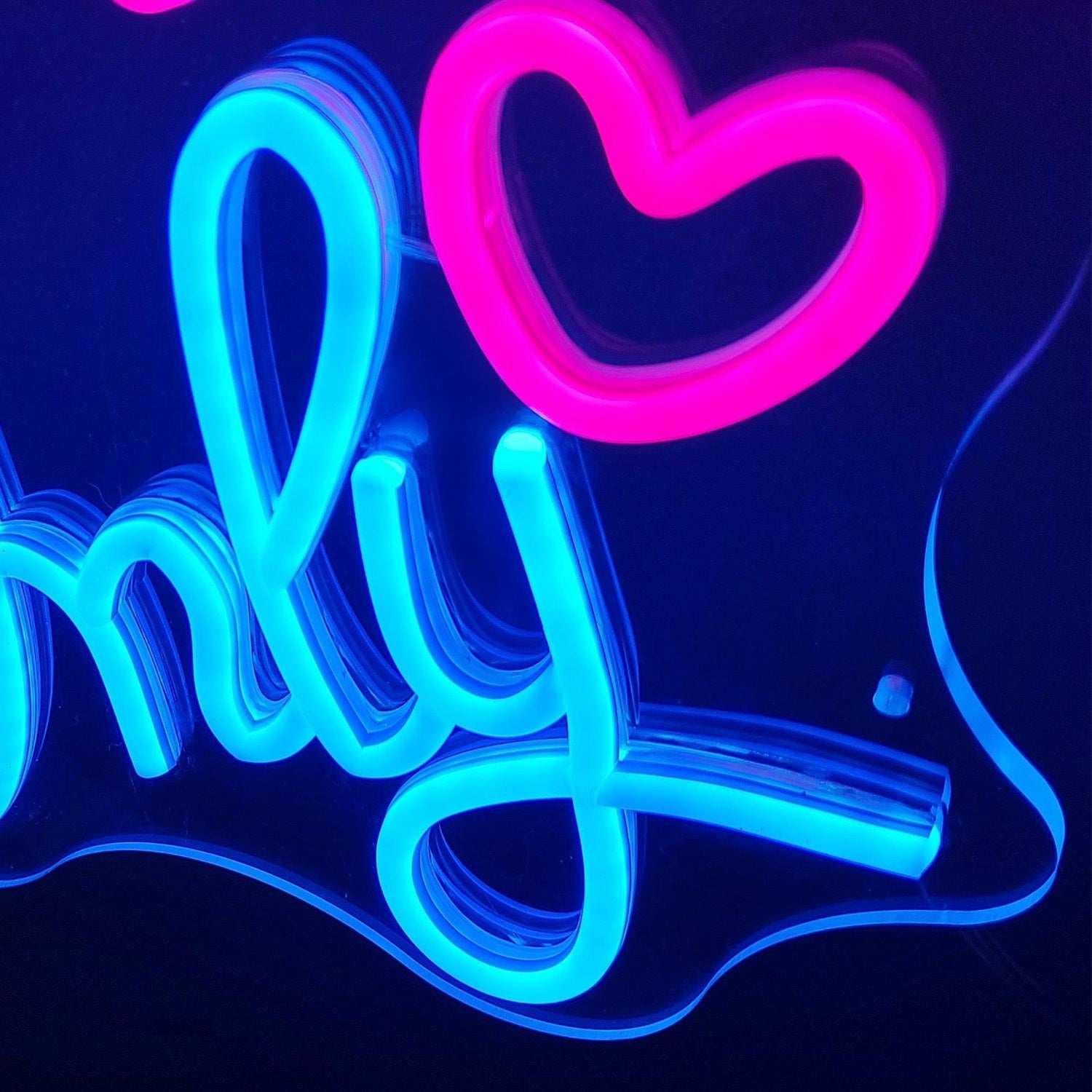 Good Vibes Only Pink Blue Led Neon Sign For Bedroom Cafe Decor | Shineneon