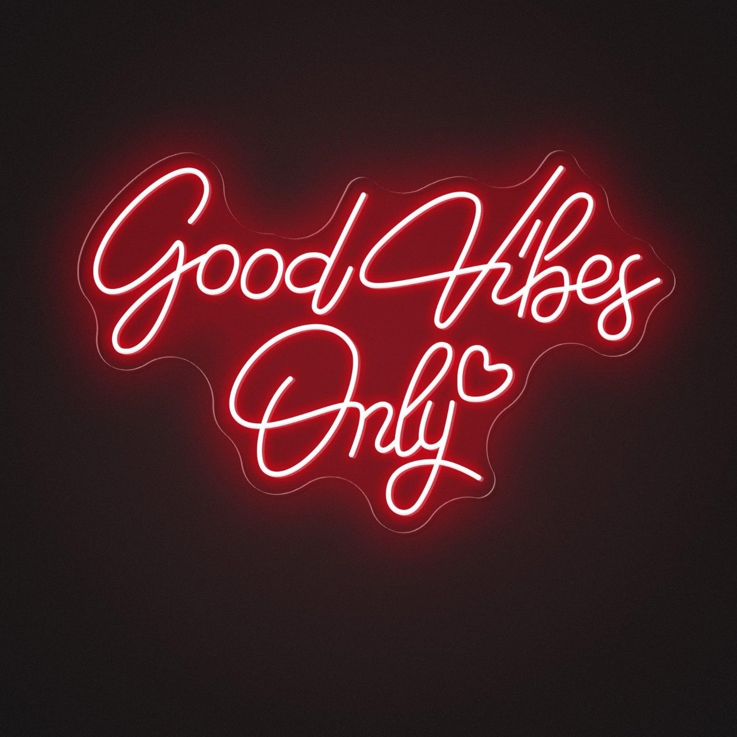 Good Vibes Only Pink Blue Led Neon Sign For Bedroom Cafe Decor | Shineneon