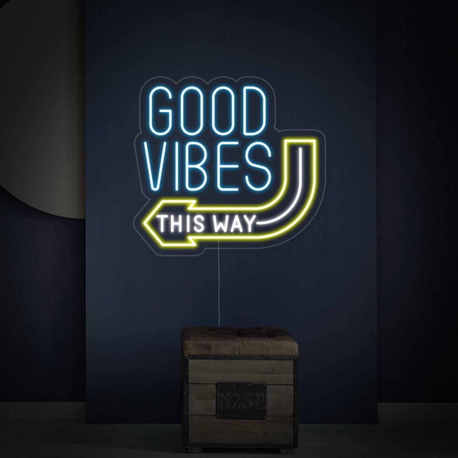 Good Vibes This Way Led Neon Sign - Shineneon