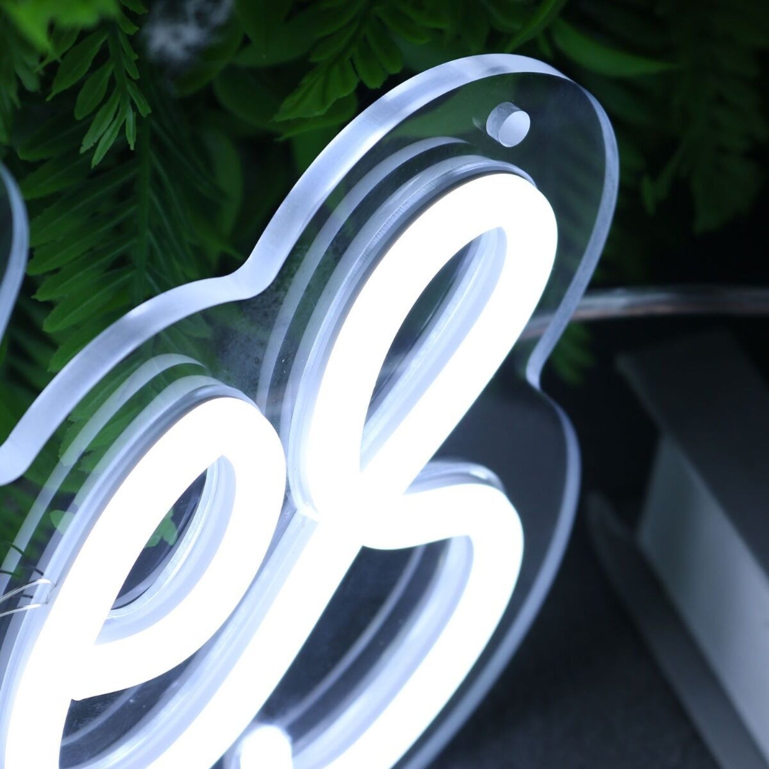 Good Vibes White Custom Led Neon Sign - Shineneon