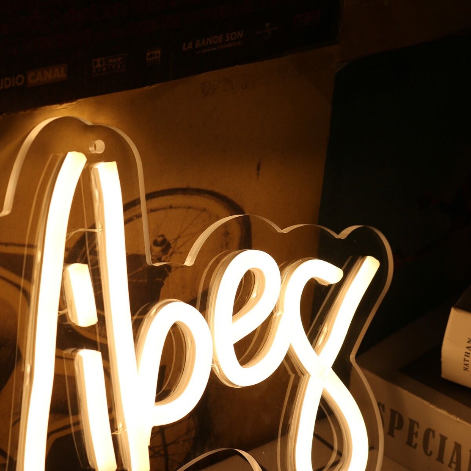 Good Vibes Yellow Led Neon Sign - Shineneon