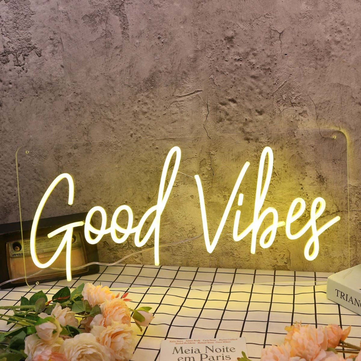 Good Vide Yellow Custom Led Neon Sign - Shineneon