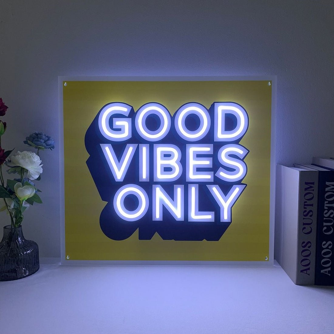 Good Vlbes Only Led Sign Business Neon Sign - Shineneon