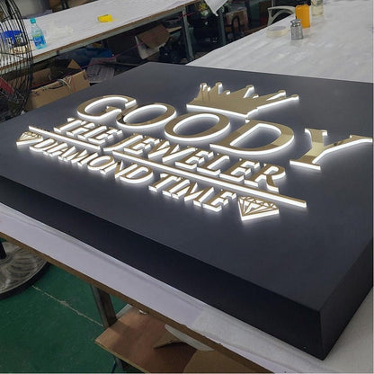 Goody The Jeweler Diamond Time Acrylic Business Logo Sign - Shineneon