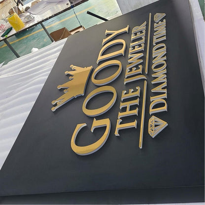 Goody The Jeweler Diamond Time Acrylic Business Logo Sign - Shineneon