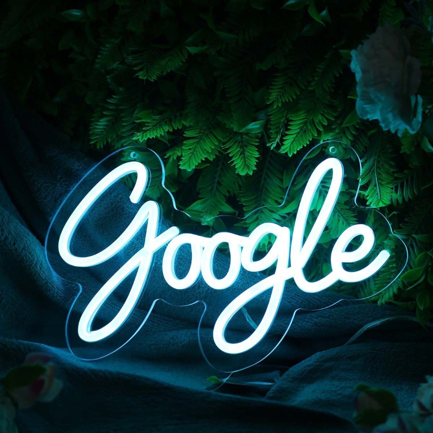 Google Blue Led Neon Sign - Shineneon