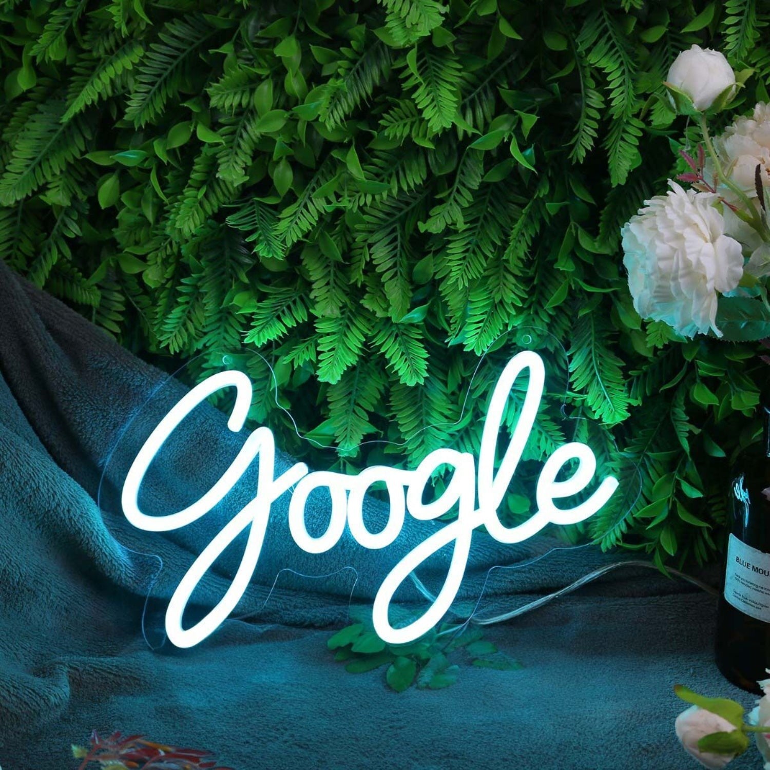 Google Blue Led Neon Sign - Shineneon