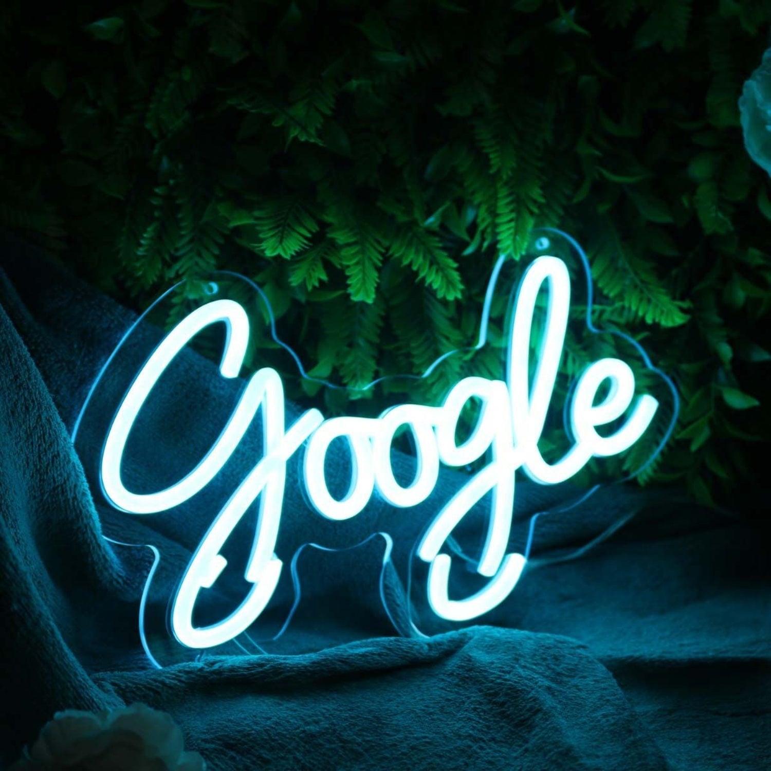 Google Blue Led Neon Sign - Shineneon