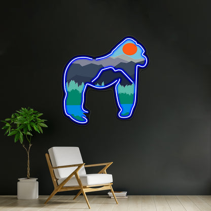 Gorilla Days Wall Artwork Neon Signs