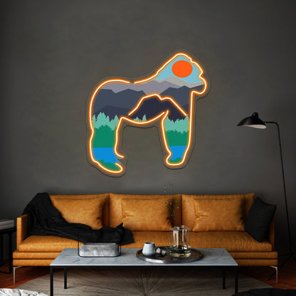 Gorilla Days Wall Artwork Neon Signs