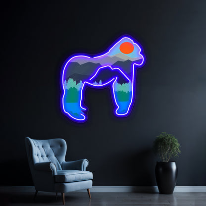 Gorilla Days Wall Artwork Neon Signs