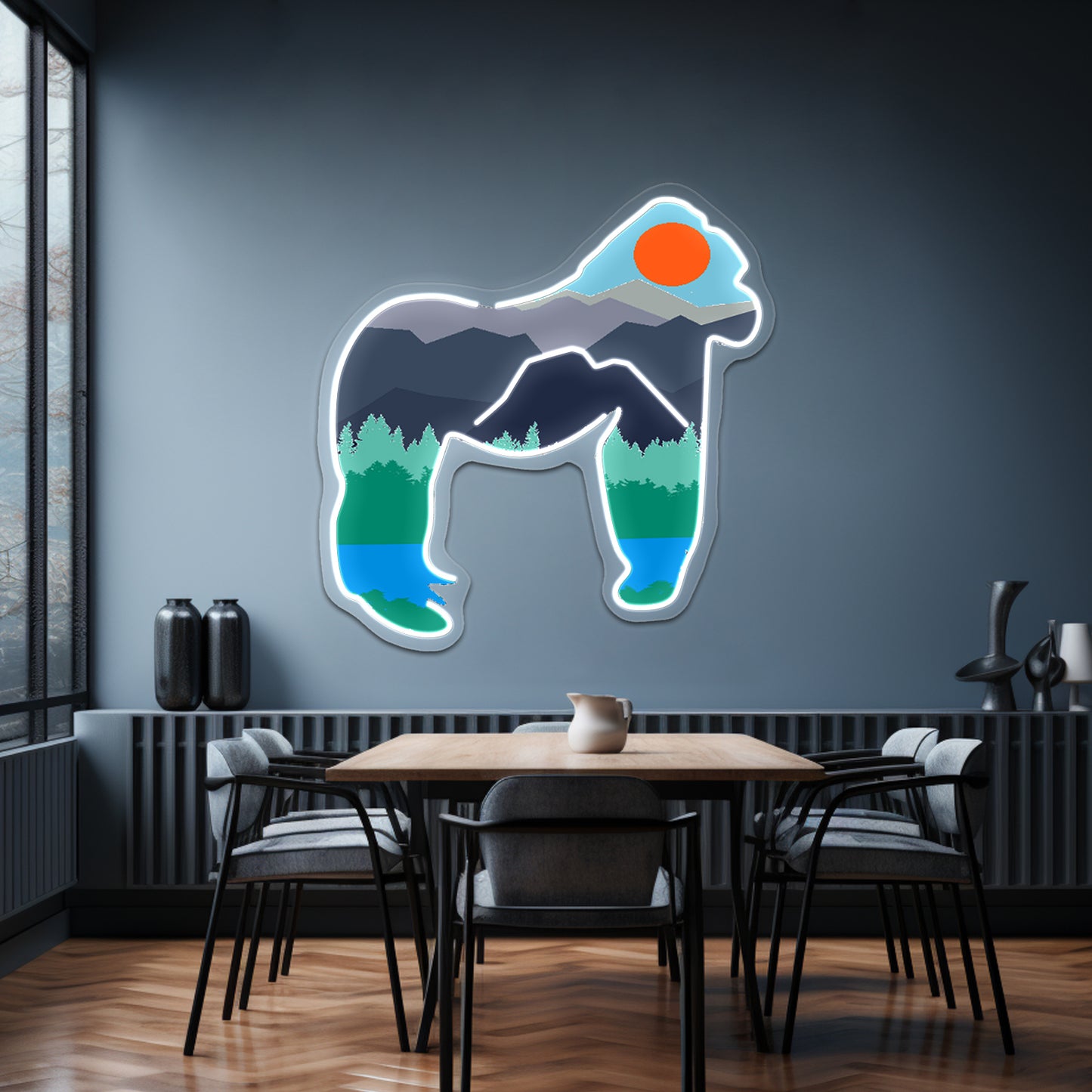 Gorilla Days Wall Artwork Neon Signs