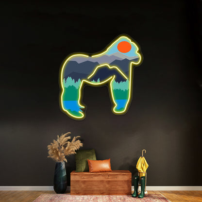 Gorilla Days Wall Artwork Neon Signs