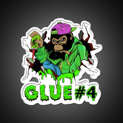 Gorilla Glue Strain Amazing Art Hemp Inspired Green Leaf Led Neon Sign Rgb Color - LED neon sign view 11