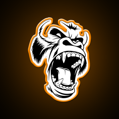 Gorilla Strong Gym Fitness Led Neon Sign Rgb Color