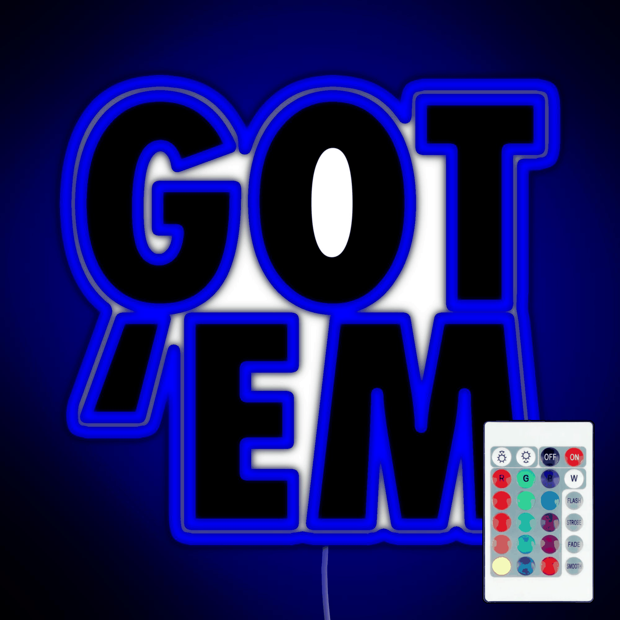 Got Em Rgb Led Neon Sign Pop Wall Art