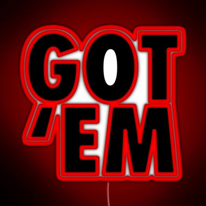 Got Em Rgb Led Neon Sign Pop Wall Art - Shineneon