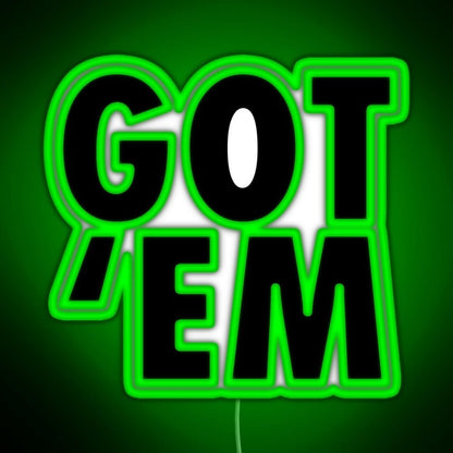 Got Em Rgb Led Neon Sign Pop Wall Art - Shineneon